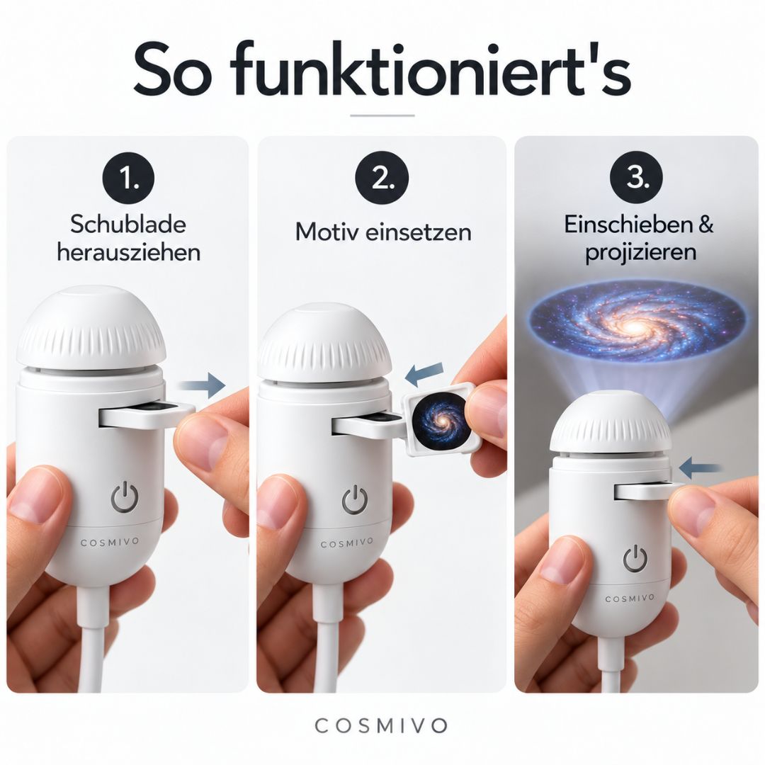 COSMIVO™ Galaxy-Projektor
